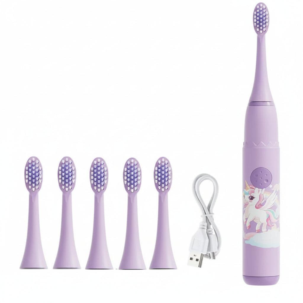 Children Electric Toothbrush Cartoon Kids
