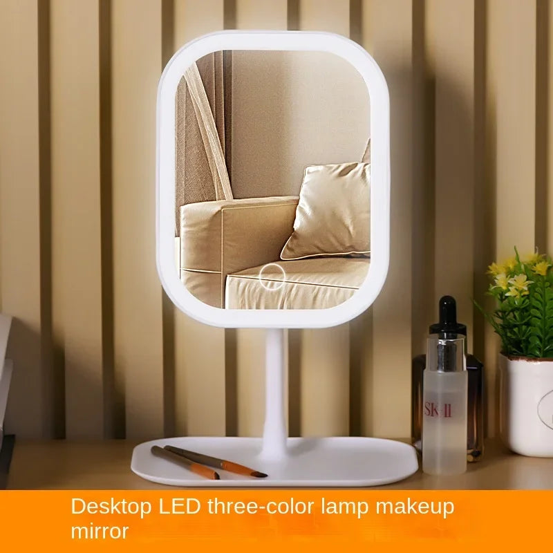 Mirror with LED Light for Makeup and Skin Care