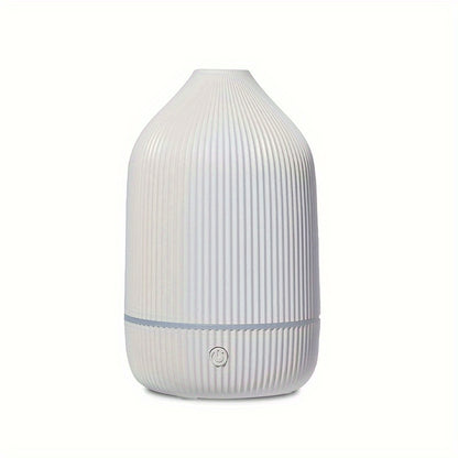 Aroma Humidifier & Essential Oil Diffuser, 2-in-1, Soundwave Technology Aroma Diffuser, Auto Shut-Off, 7-color, Quiet Humidifier for Home Office Desktop Bedroom, Portable, USB Powered, Holiday Gift.