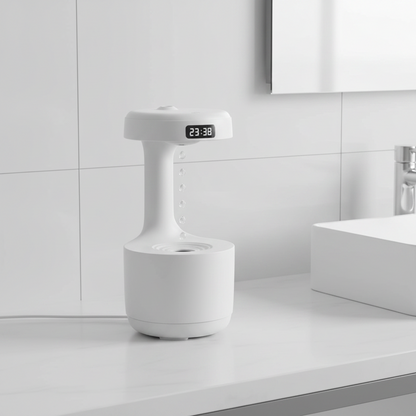 Compact LED Display Humidifier for Any Room