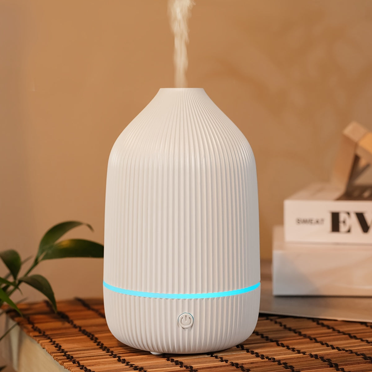 Aroma Humidifier & Essential Oil Diffuser, 2-in-1, Soundwave Technology Aroma Diffuser, Auto Shut-Off, 7-color, Quiet Humidifier for Home Office Desktop Bedroom, Portable, USB Powered, Holiday Gift.