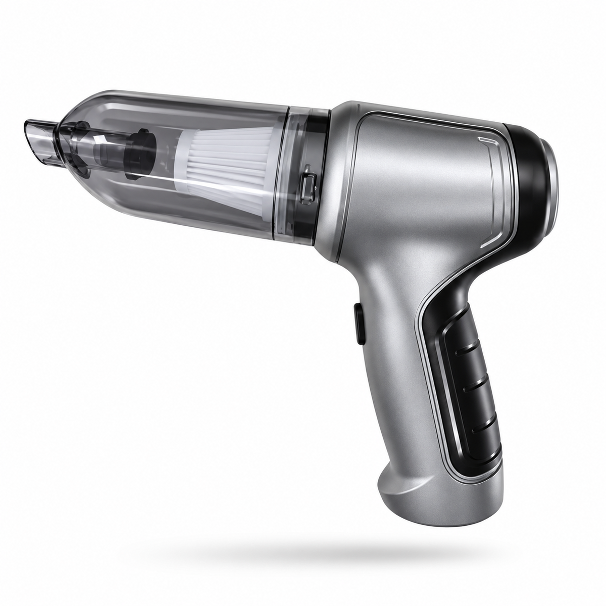 Aspirador de Mano Inalámbrico 4 en 1 con Soplador y Compresor, USB, para Hogar y Coche