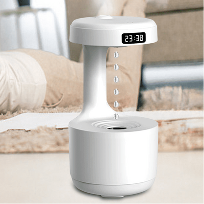 Compact LED Display Humidifier for Any Room