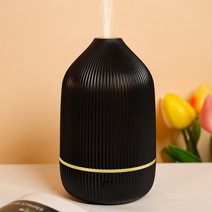 Aroma Humidifier & Essential Oil Diffuser, 2-in-1, Soundwave Technology Aroma Diffuser, Auto Shut-Off, 7-color, Quiet Humidifier for Home Office Desktop Bedroom, Portable, USB Powered, Holiday Gift.