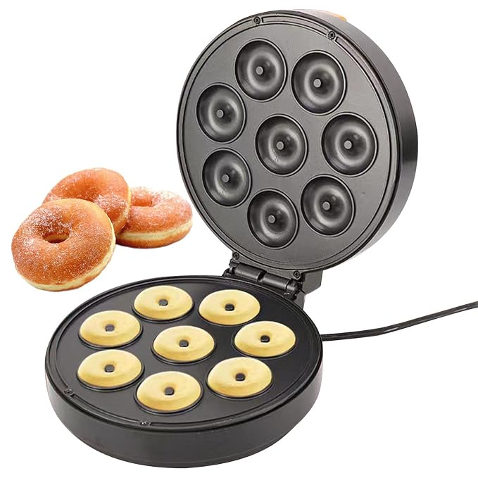 Máquina Mini Donera Eléctrica - Prepara Donas Caseras Fácil y Rápido