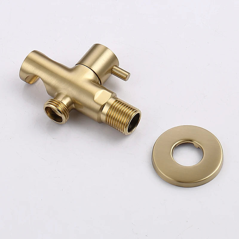 Elegant Brass Handheld Bidet Sprayer Set - Aura Banho