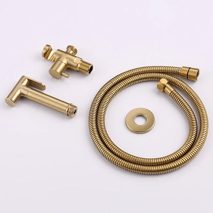 Elegant Brass Handheld Bidet Sprayer Set - Aura Banho