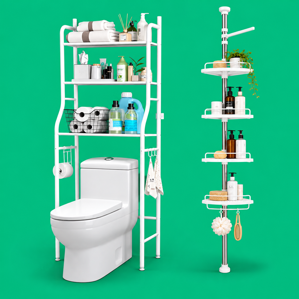 Combo Baño Organizado AURA