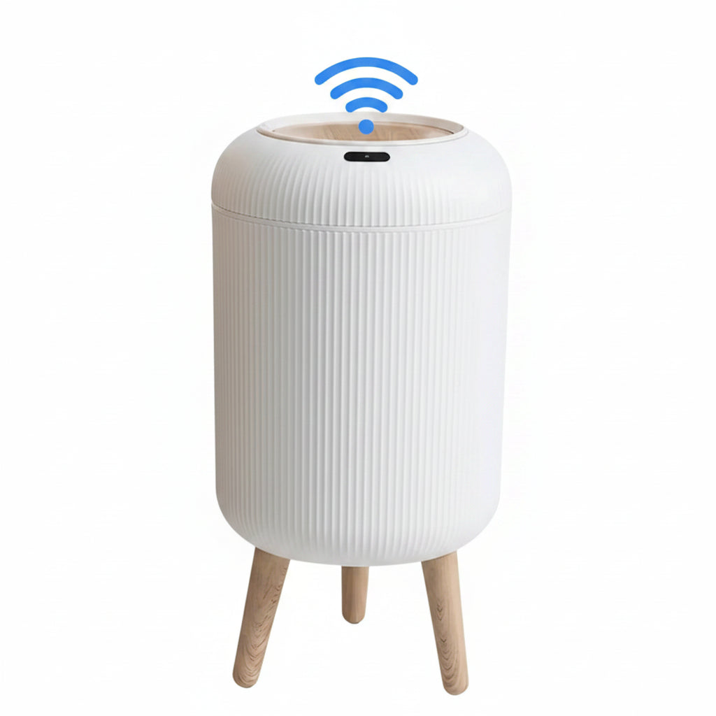 Bathroom Trash Can With Motion Sensor