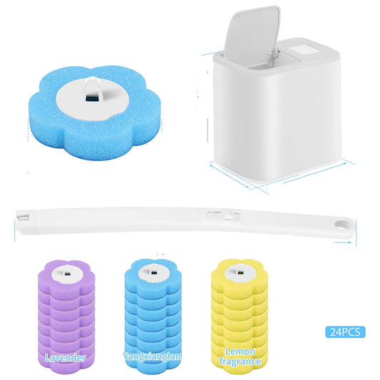 Cleaning Kit With Disposable Toilet Brush