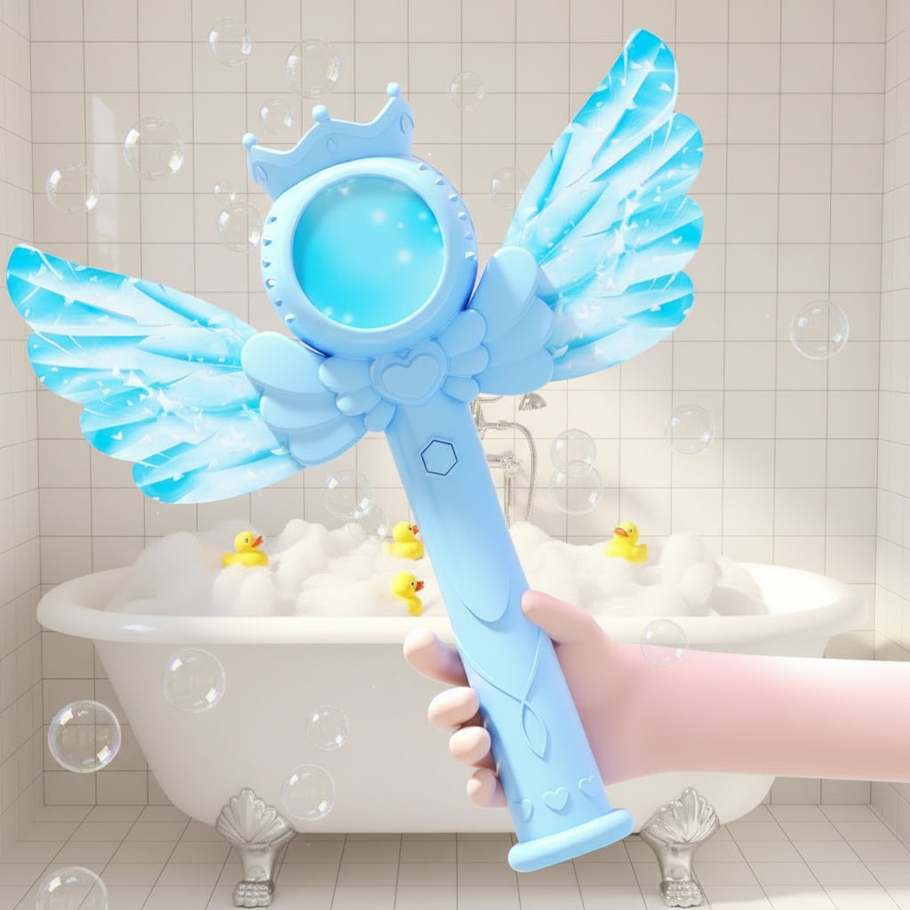 Angel Automatic Electric Bubble Launcher