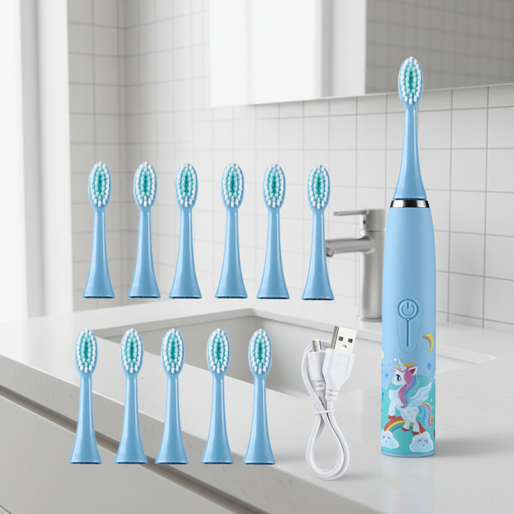 Children Electric Toothbrush Cartoon Kids