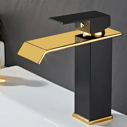 Glamorous Waterfall Bathroom Sink Faucet - Chrome Finish