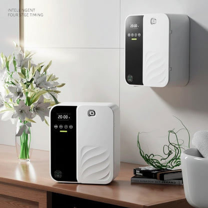Aroma Diffuser Machine Wall Mounted Waterless Diffuser for Large Room Bluetooth Essential Oil Diffuser Electric Smell for Home