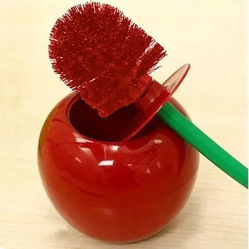 Cherry Shaped Toilet Brush