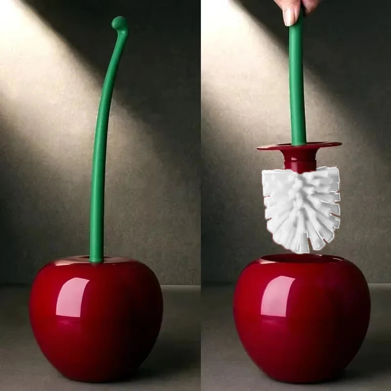 Cherry Shaped Toilet Brush