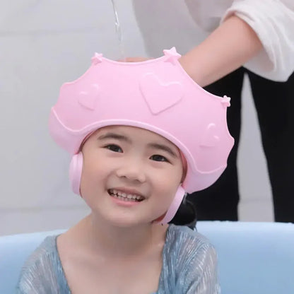 Baby's Safe Ear Protection Cap for Bathing