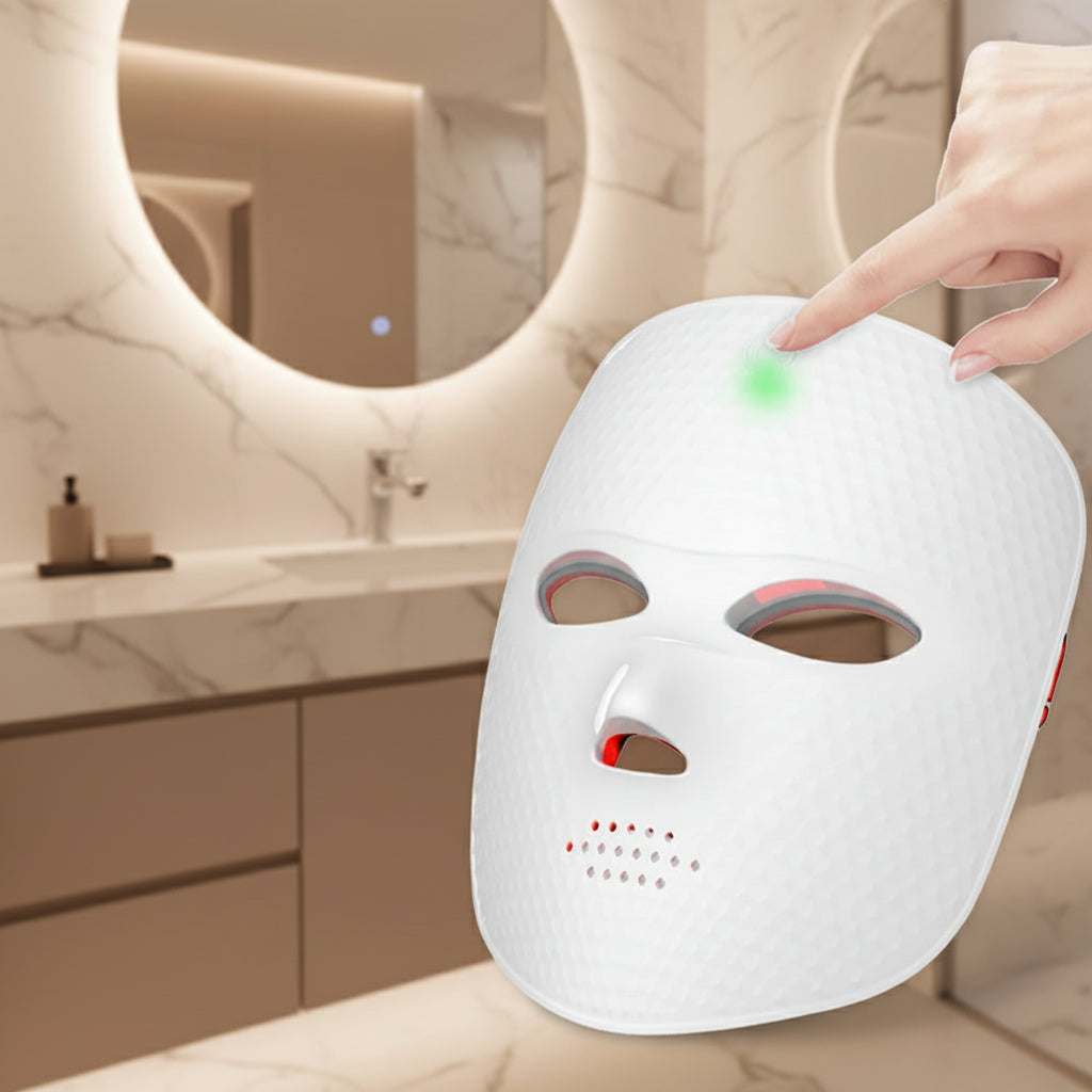 LumiGlow 7-Color LED Facial Mask