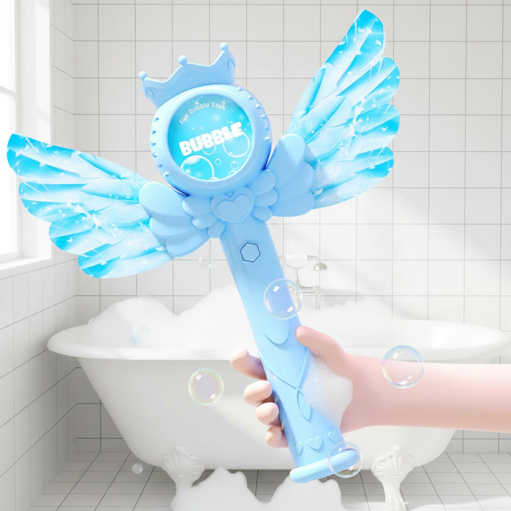 Angel Automatic Electric Bubble Launcher