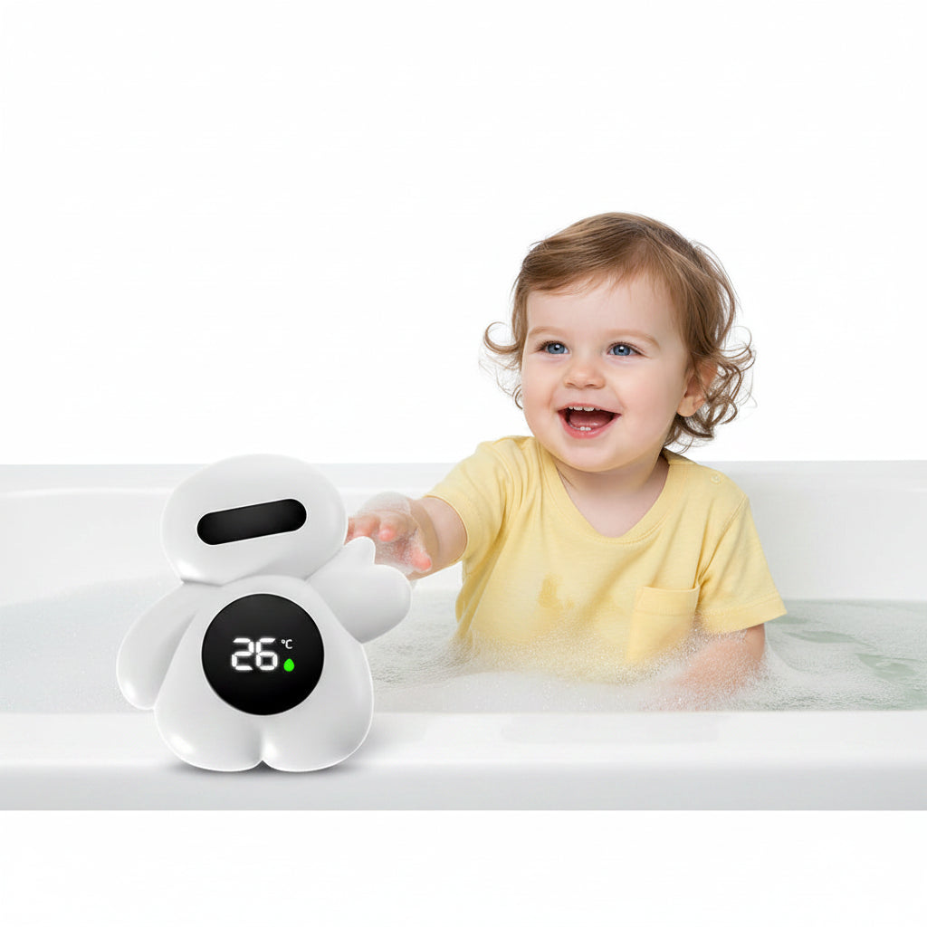 Baby Bath Temperature Monitor LED Display Bath Thermometer