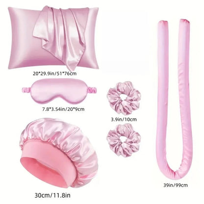 No-Heat Curling Kit for Silky and Fresh Curls