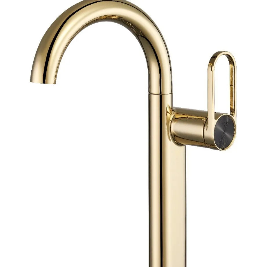 Bica giratória alta torneira do banheiro misturador torneiras de cozinha para pia de banheiro doméstico bacia de bronze torneira do banheiro quente e fria