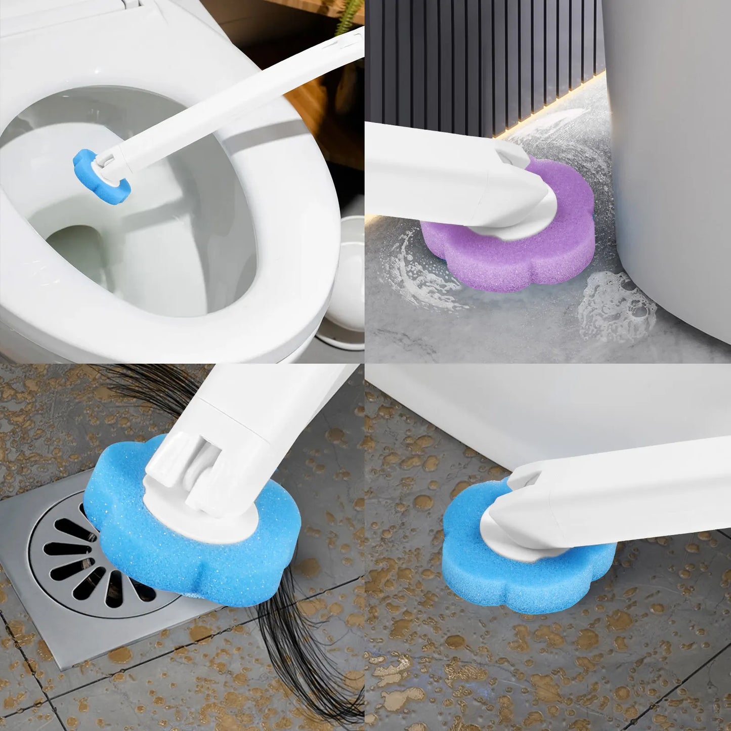 Cleaning Kit With Disposable Toilet Brush