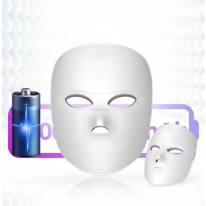 LumiGlow 7-Color LED Facial Mask