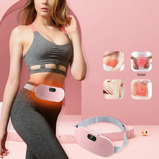 Vibrating Massager with Heating for Relief of Menstrual Cramps