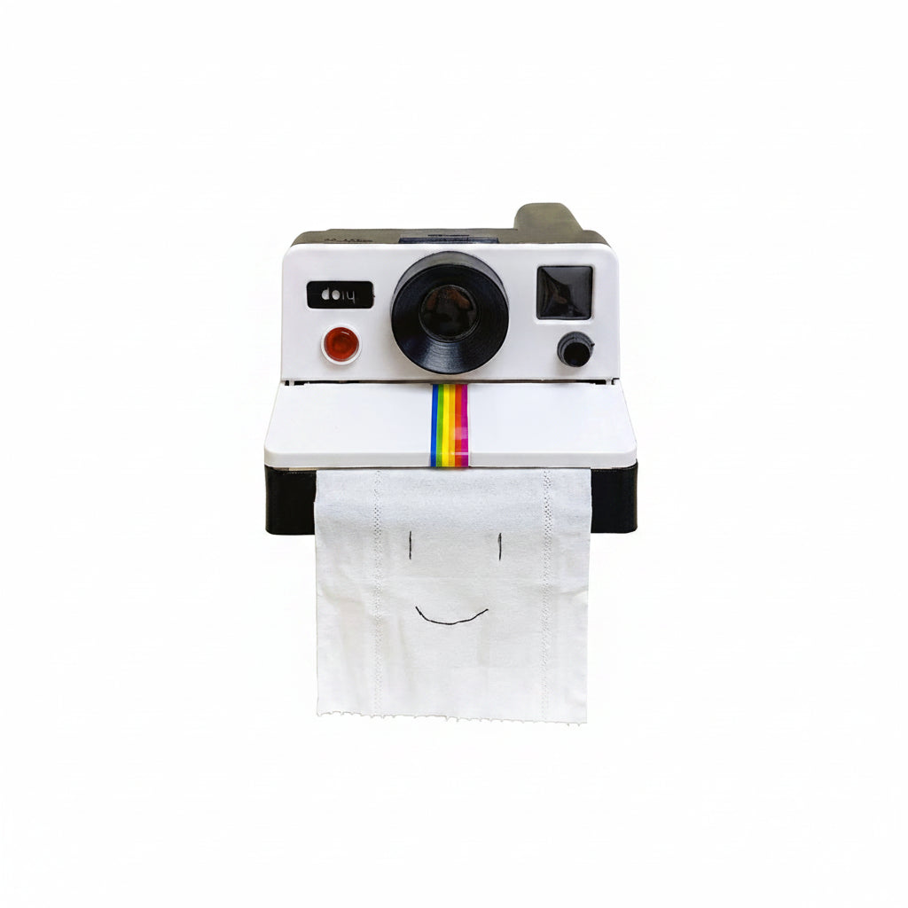 Tissue Box Shaped like a Retro Movie Camera