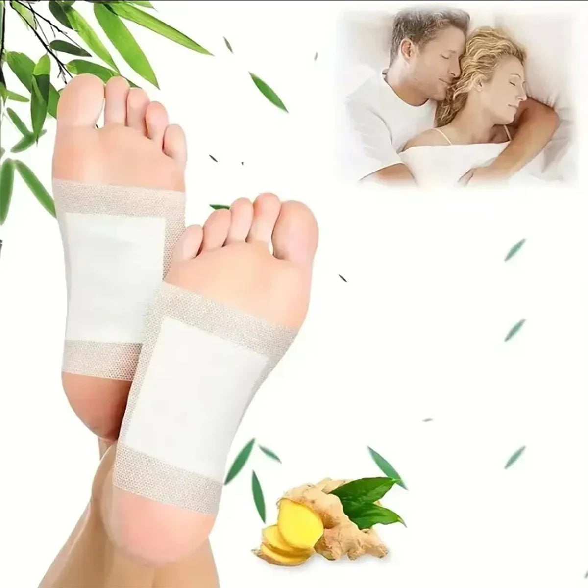 ZenStep™ Bamboo & Ginger Foot Patches
