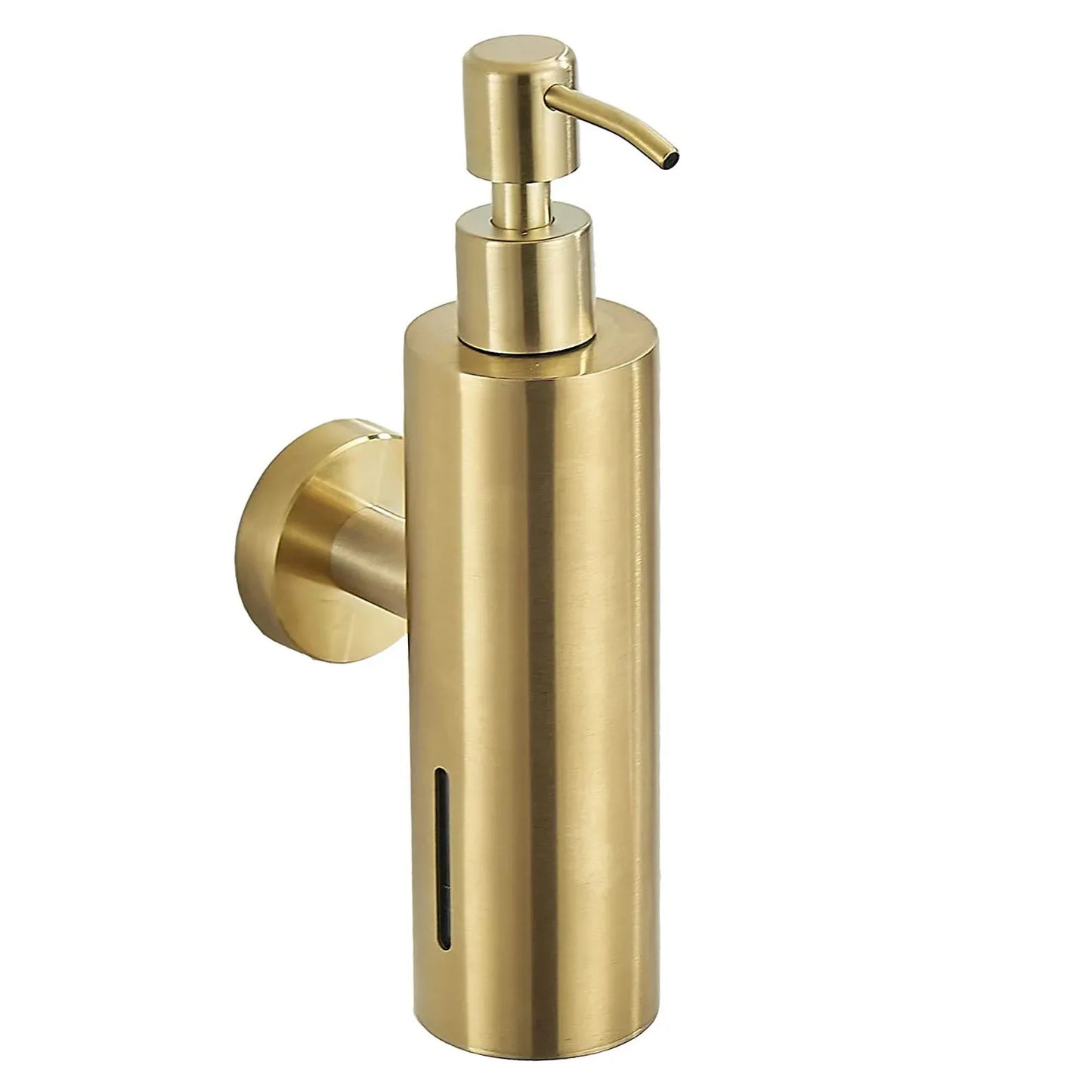 Elegant Black Stainless Steel Soap Dispenser - Aura Banho