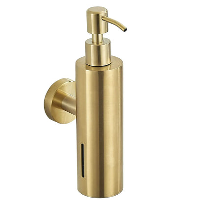 Elegant Black Stainless Steel Soap Dispenser - Aura Banho
