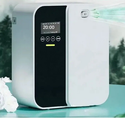 Aroma Diffuser Machine Wall Mounted Waterless Diffuser for Large Room Bluetooth Essential Oil Diffuser Electric Smell for Home