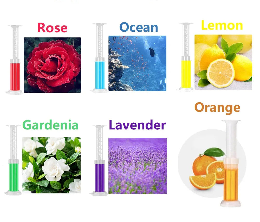 Flower Shaped Toilet Bowl Cleaner Gel