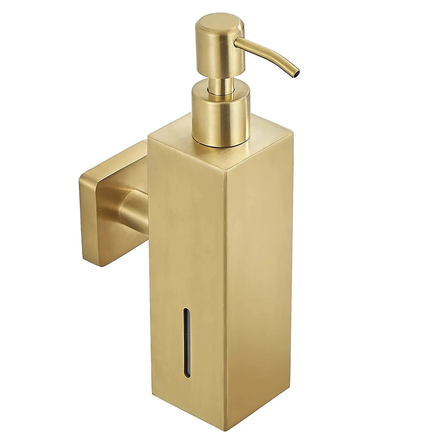 Elegant Black Stainless Steel Soap Dispenser - Aura Banho