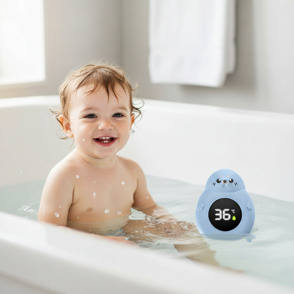 Baby Bath Temperature Monitor LED Display Bath Thermometer