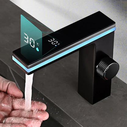 Intelligent LED Bathroom Faucet with Digital Display
