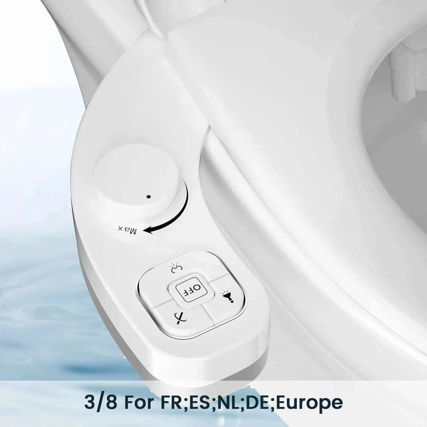 Non-Electric Bidet for Toilet Seat