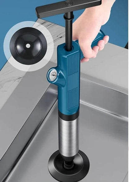 Powerful Toilet Plunger Unblocker Pneumatic Pressure Dredging