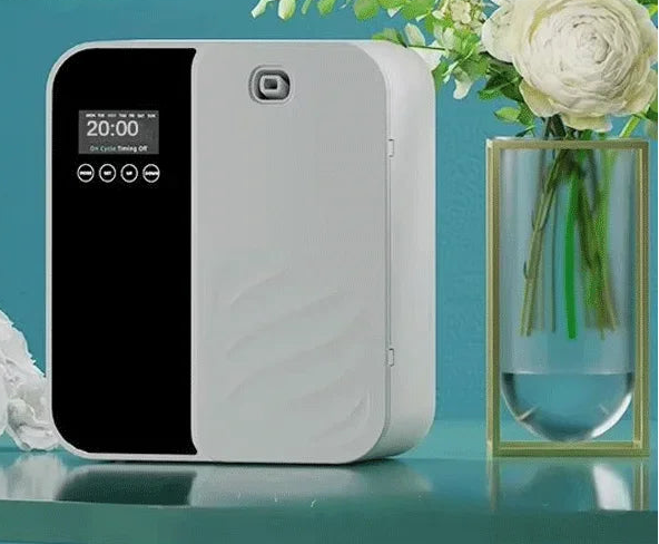 Aroma Diffuser Machine Wall Mounted Waterless Diffuser for Large Room Bluetooth Essential Oil Diffuser Electric Smell for Home