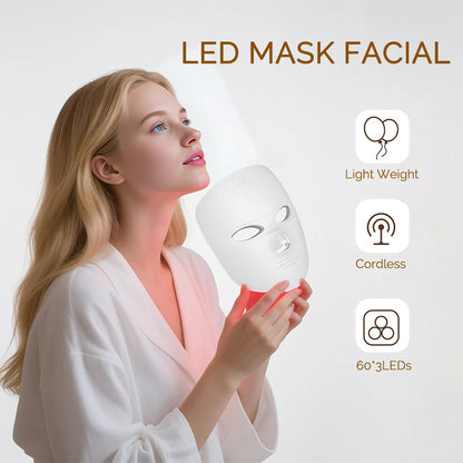 LumiGlow 7-Color LED Facial Mask