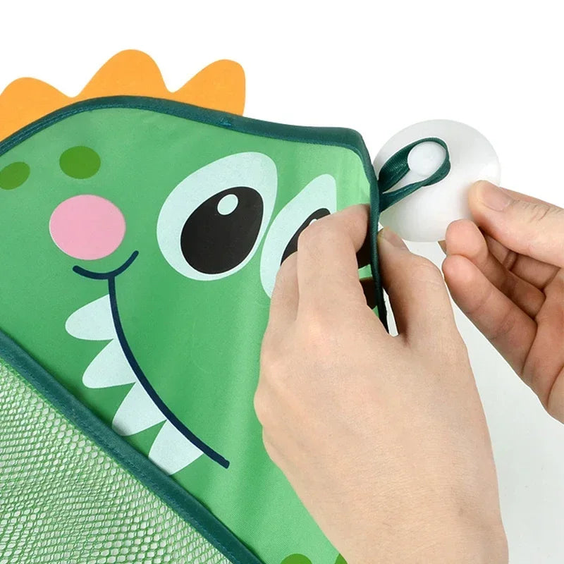 Children's Toy Organizer with Suction Cup for Bathroom