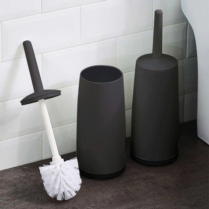 Deluxe Toilet Brush Set Extra-Long Handle Flexible Head No Dead Corner Design Effective Bathroom Cleaning Brush Cleaning Supplie