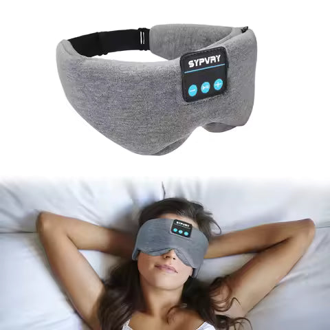 El Antifaz Bluetooth para Dormir y Descansar