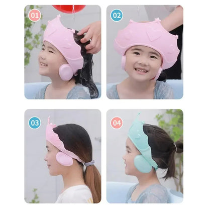 Baby's Safe Ear Protection Cap for Bathing