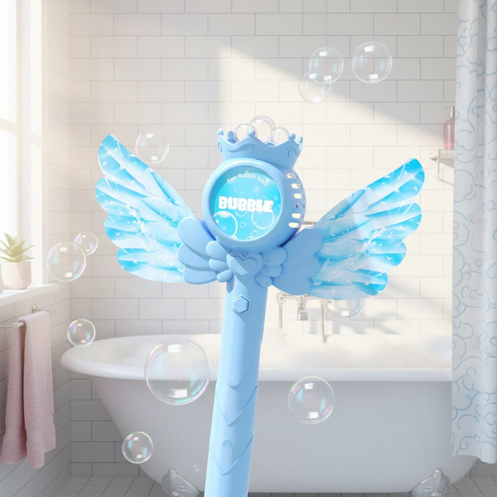 Angel Automatic Electric Bubble Launcher