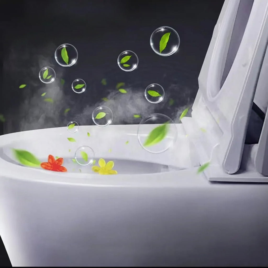 Flower Shaped Toilet Bowl Cleaner Gel
