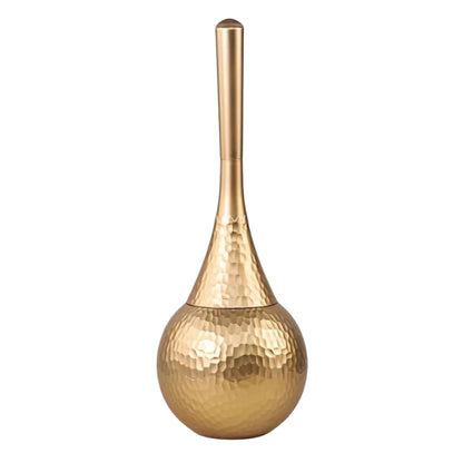 Luxury Gold Bathroom Brush with Holder - Aura Banho